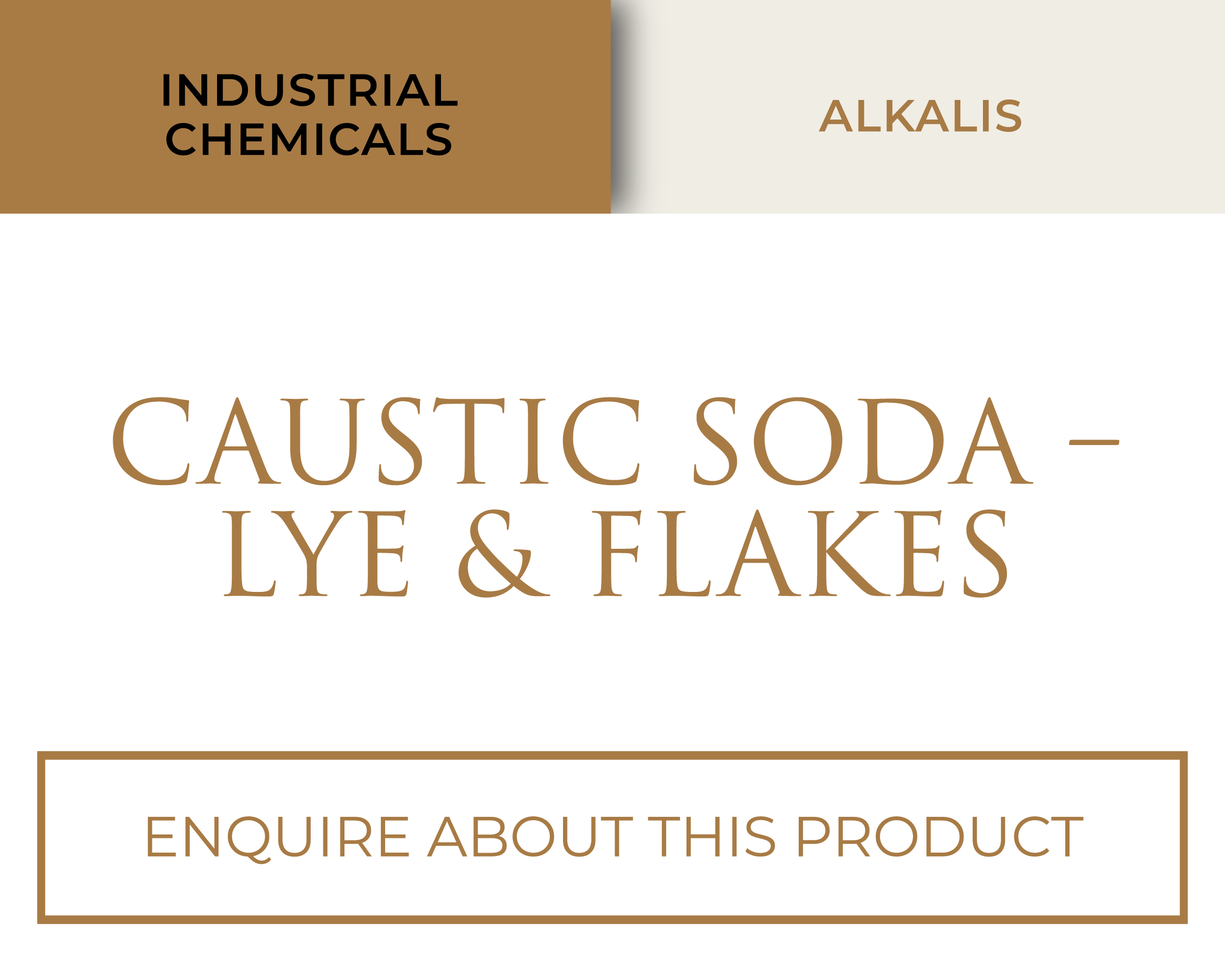 Industrial Chemicals_TAPIOCA STARCH